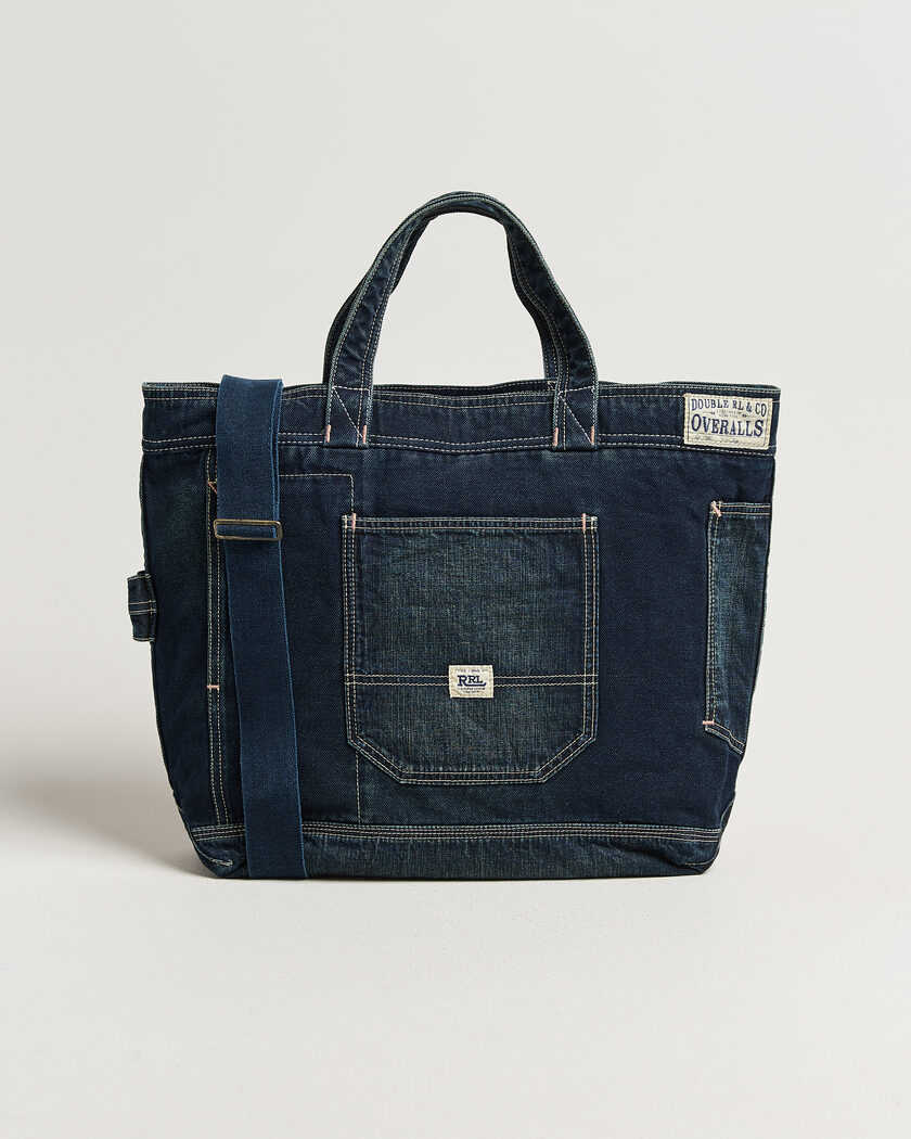 RRL Roy Totebag Indigo – Blu