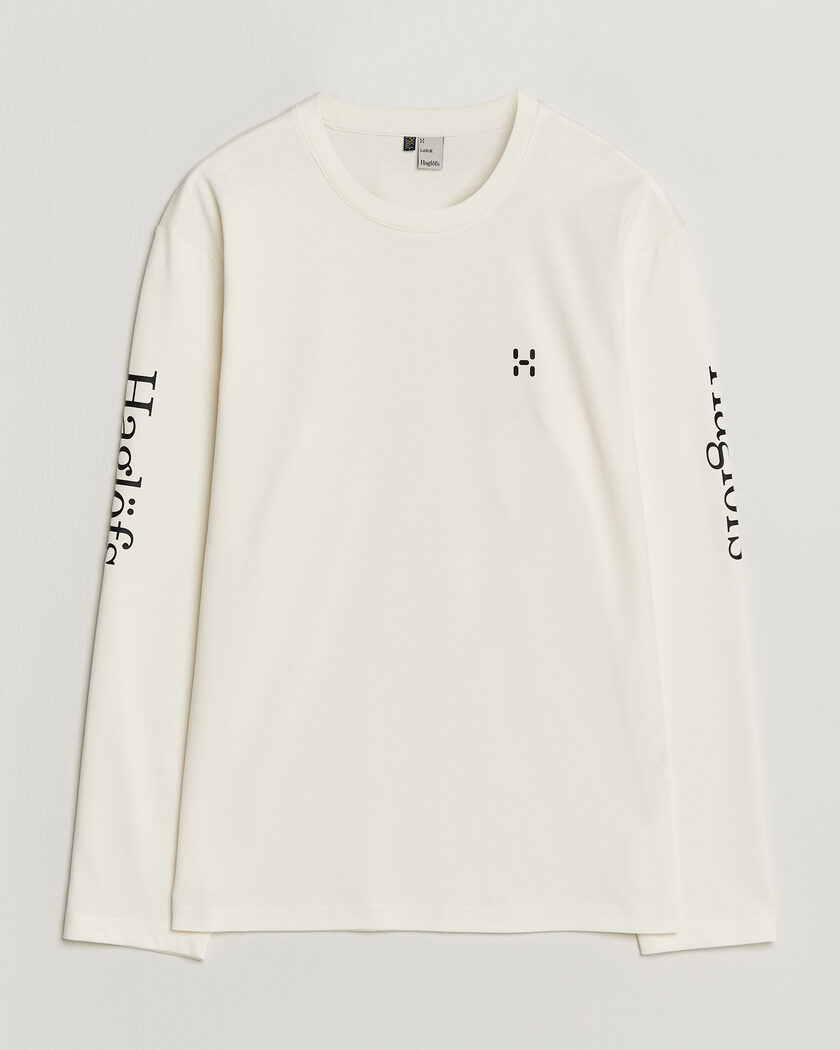 Haglöfs Long Sleeve T-Shirt Soft White – Bianco