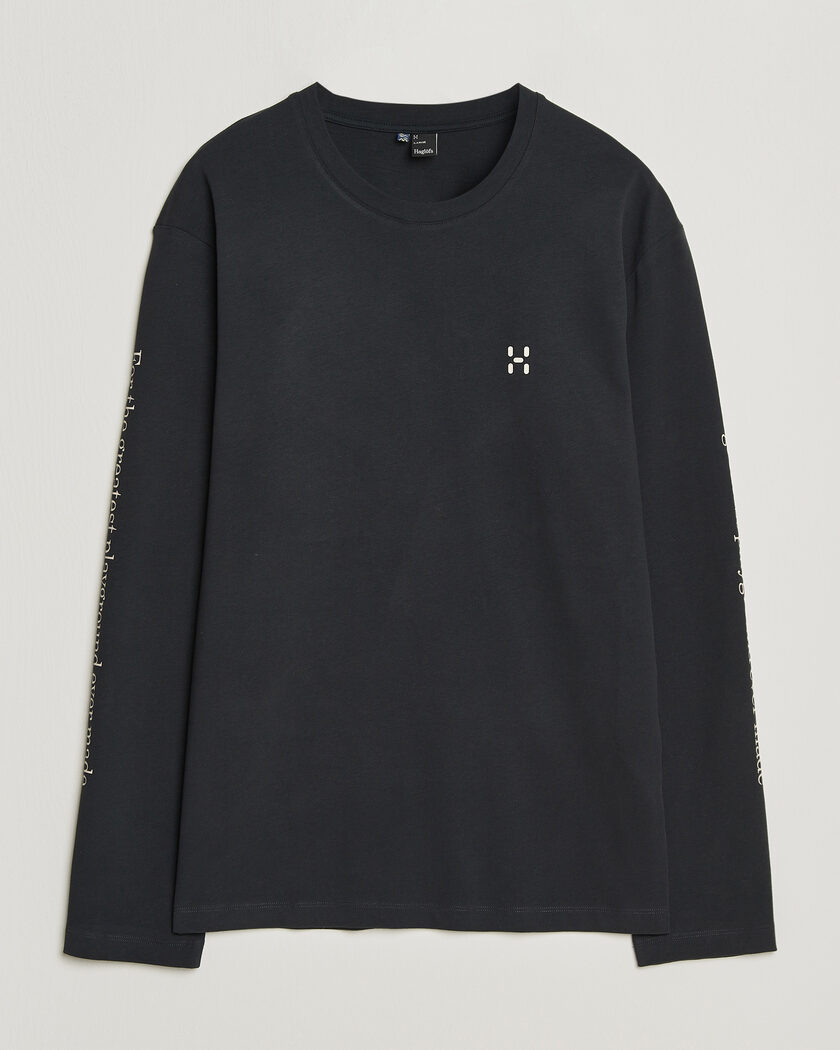 Haglöfs Long Sleeve T-Shirt True Black – Nero