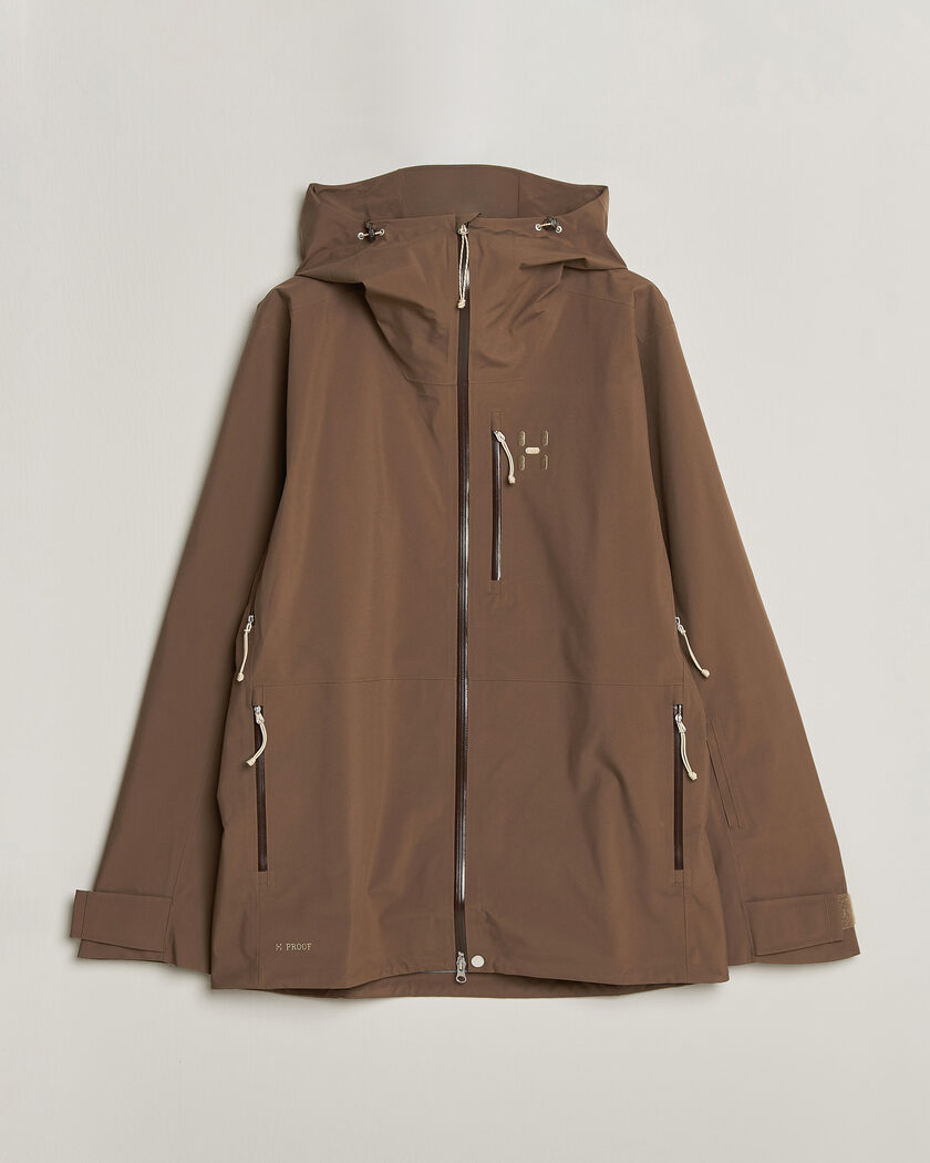 Haglöfs Alper Proof 3L Jacket Teak Brown – Marrone