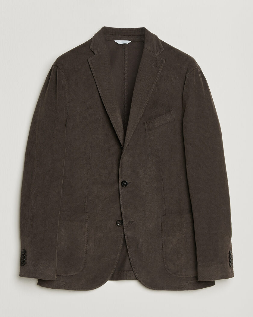 Boglioli K Jacket Corduroy Blazer Dark Brown – Marrone