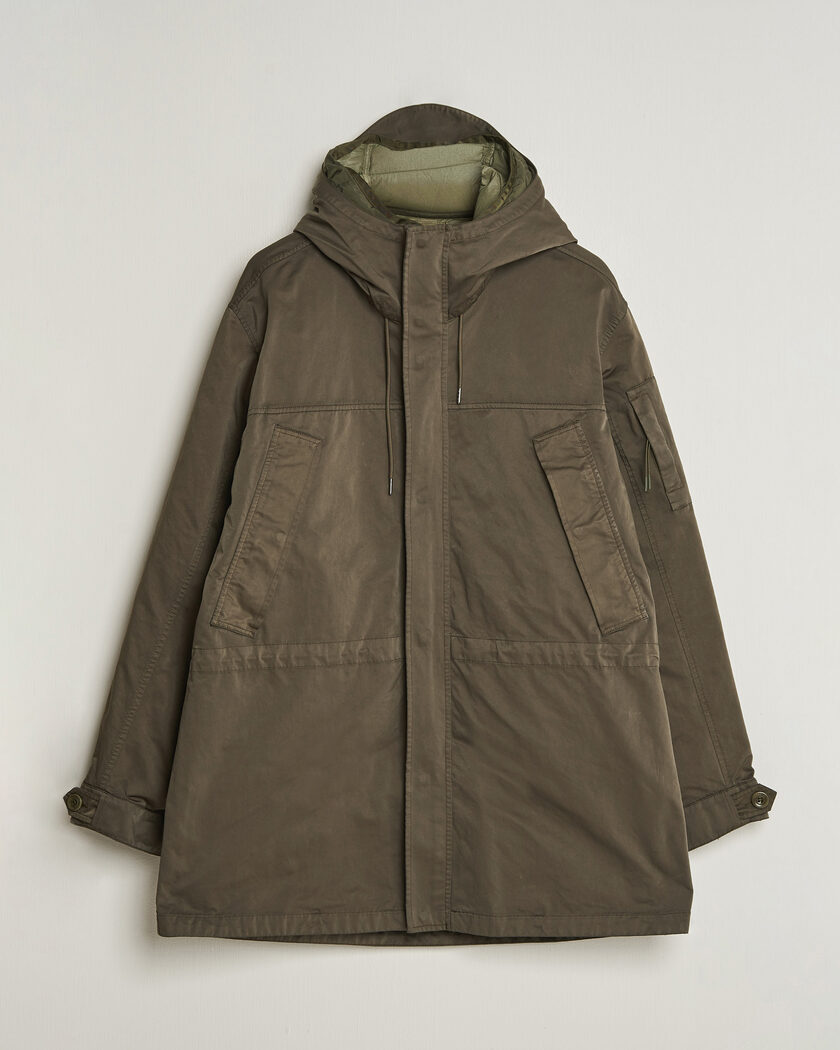 C.P. Company Micro Kei 2 in 1 Nylon Parka Olive – Verde