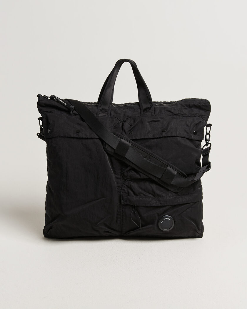 C.P. Company Nylon B Zip Tote Bag Black – Nero