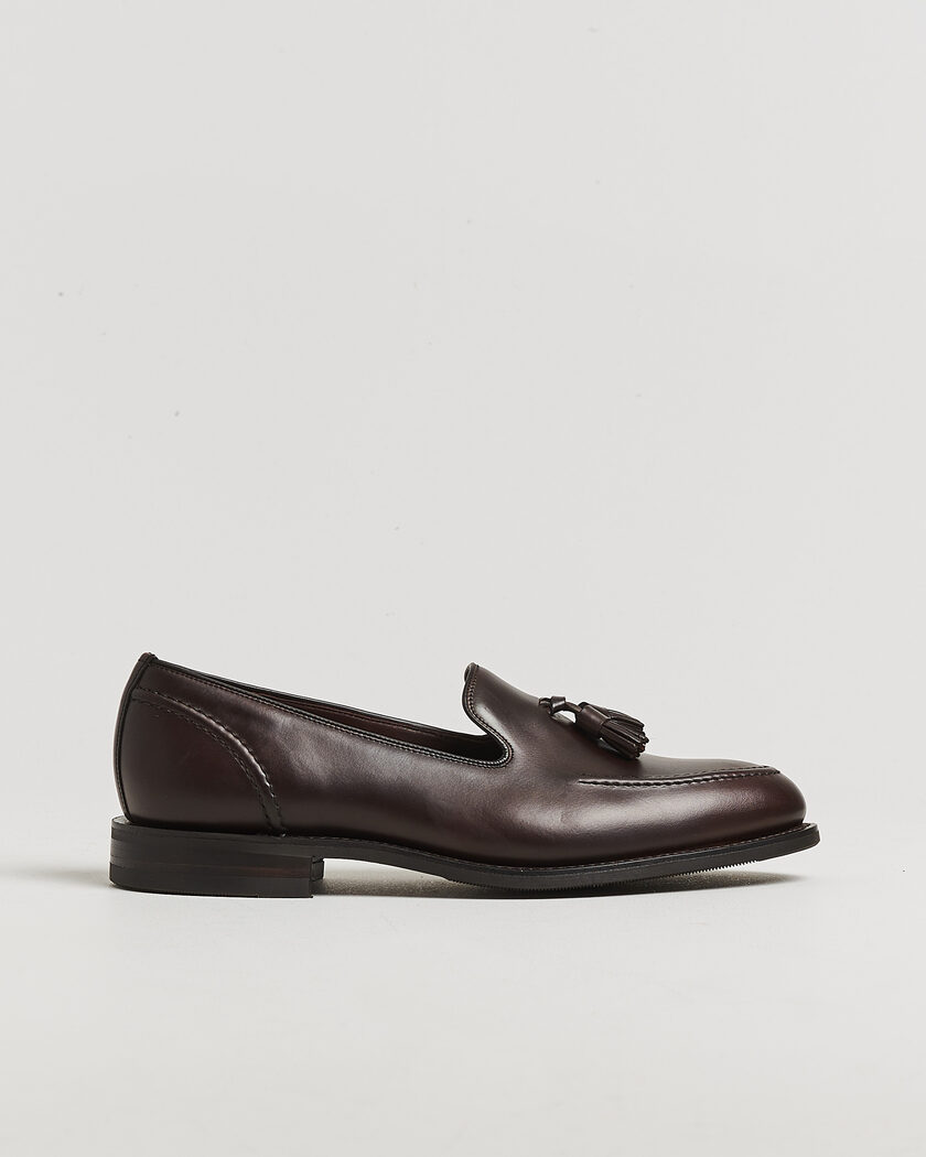 Loake 1880 Brunel Leather Tassel Loafer Dark Brown – Marrone