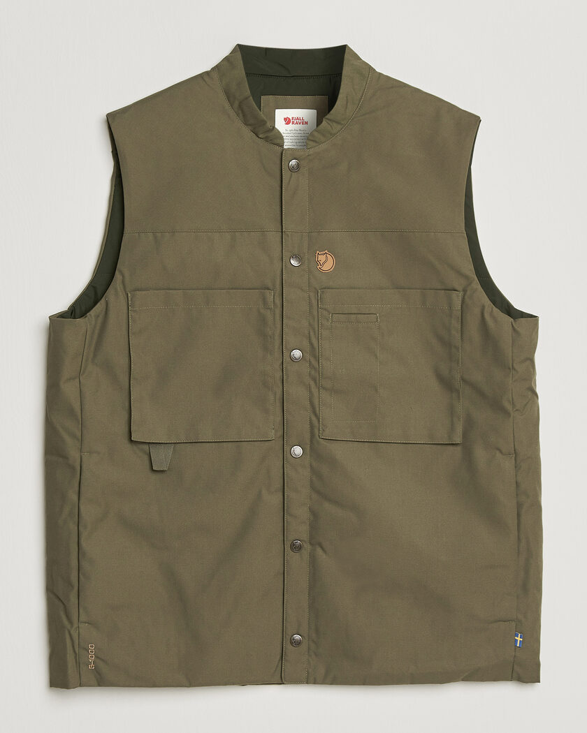 Fjällräven Singi Padded Vest Laurel Green – Verde