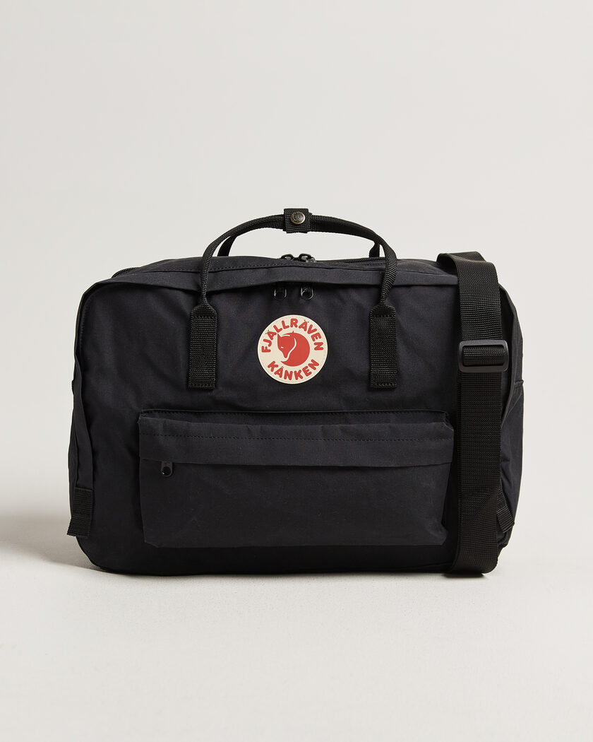 Fjällräven Kånken Weekender Black – Nero