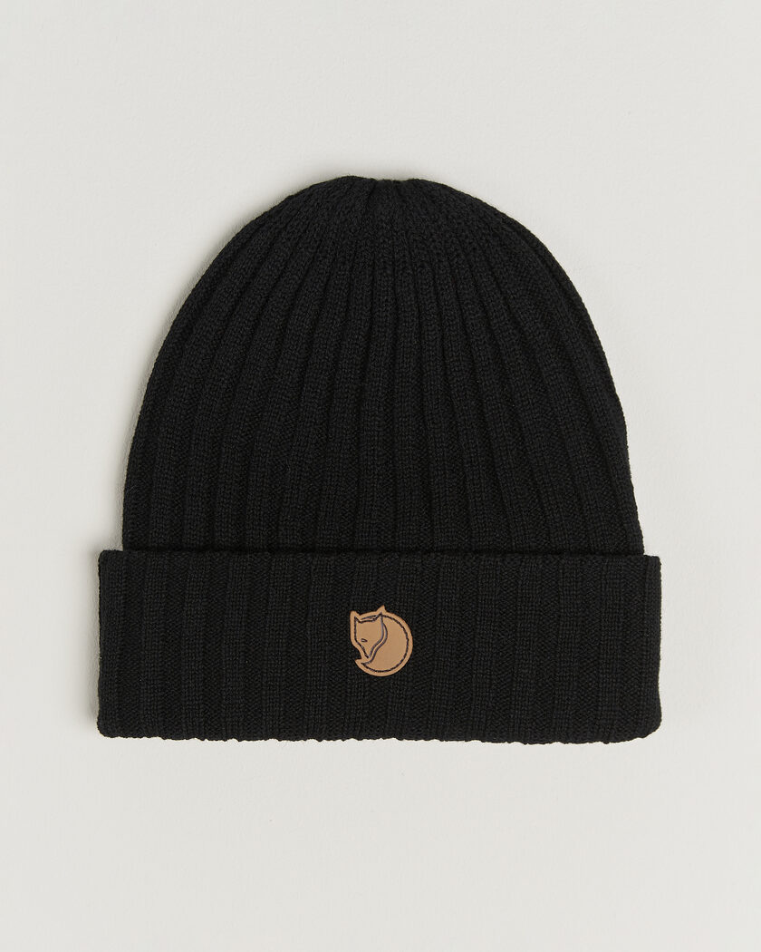 Fjällräven Byron Wool Hat Black – Nero