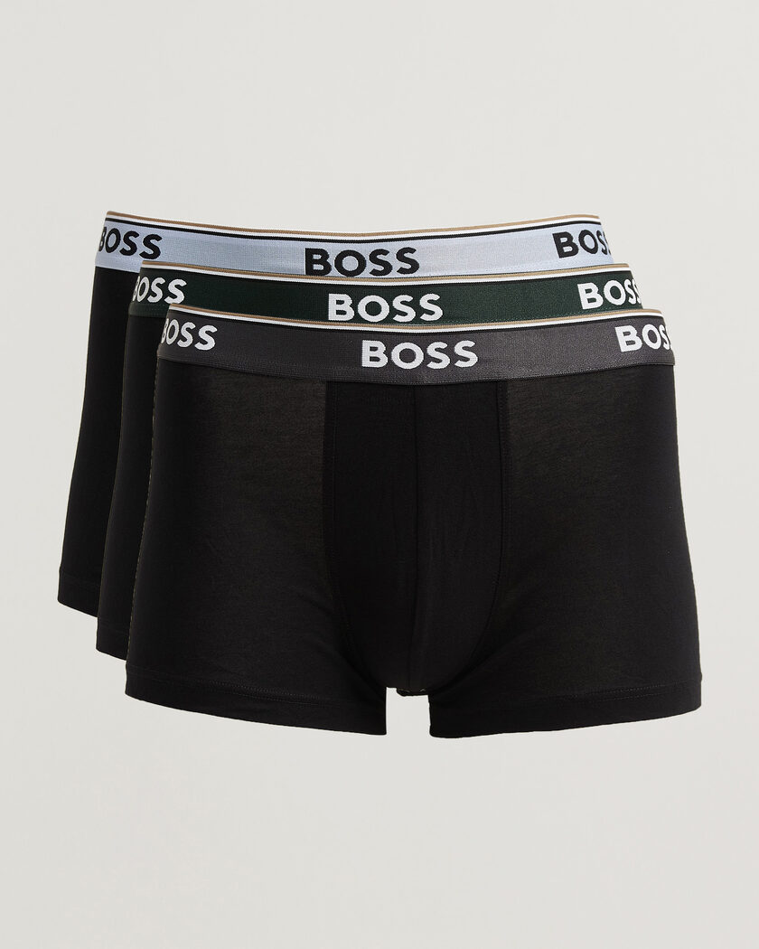 BOSS BLACK 3-Pack Trunk Black – Nero