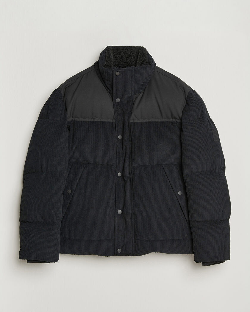 BOSS ORANGE Ocord Corduroy Jacket Black – Nero