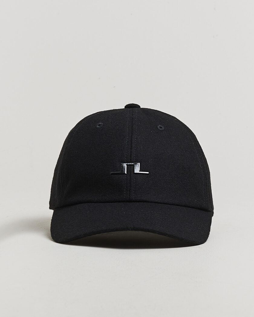 J.Lindeberg Winter Wool Cap Black – Nero