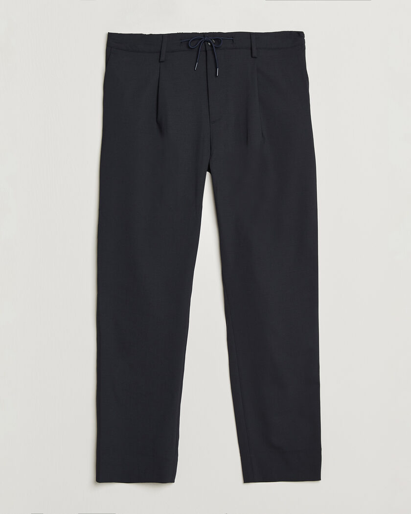 J.Lindeberg Harris Stretch Wool Pants JL Navy – Blu