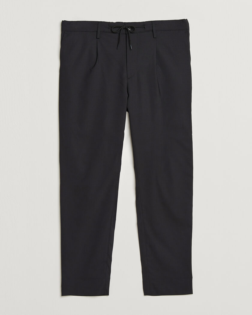 J.Lindeberg Harris Stretch Wool Pants Black – Nero