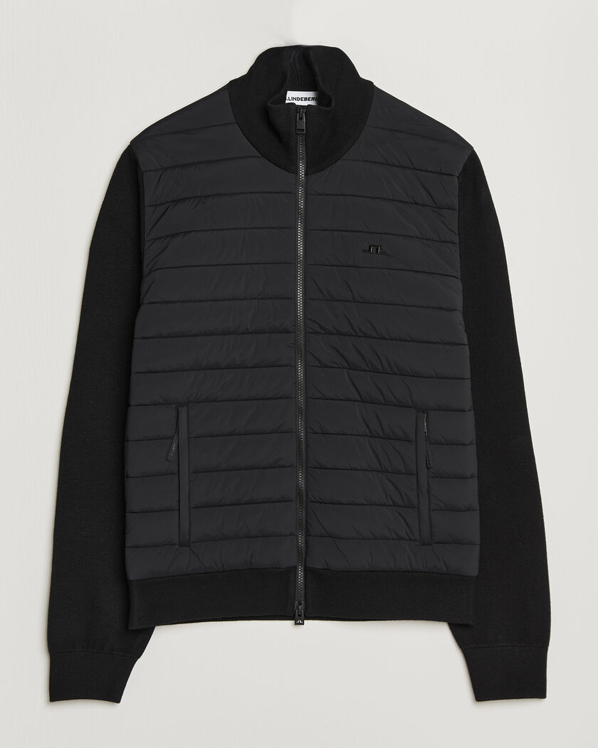J.Lindeberg Boen Hybrid Jacket Black – Nero