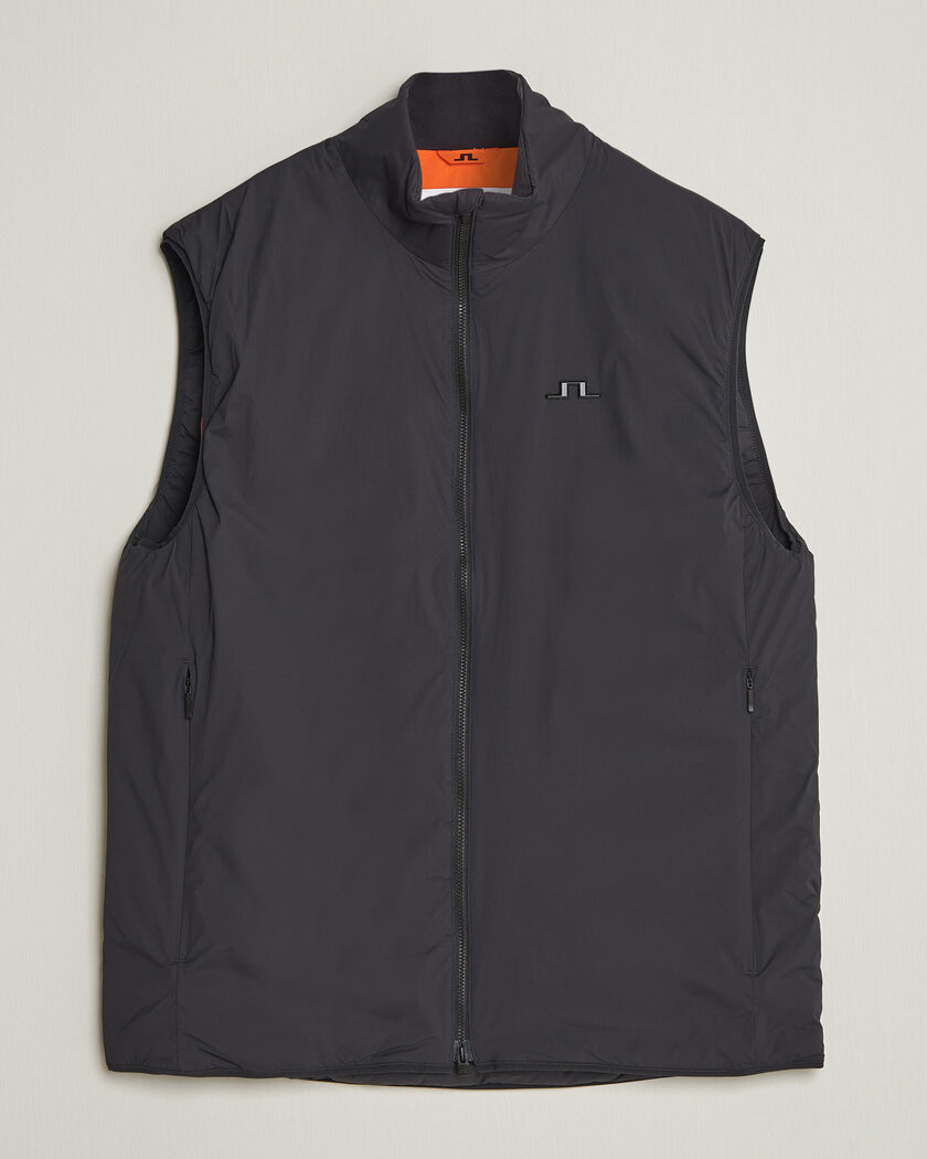 J.Lindeberg Clinton Padded Vest Black – Nero