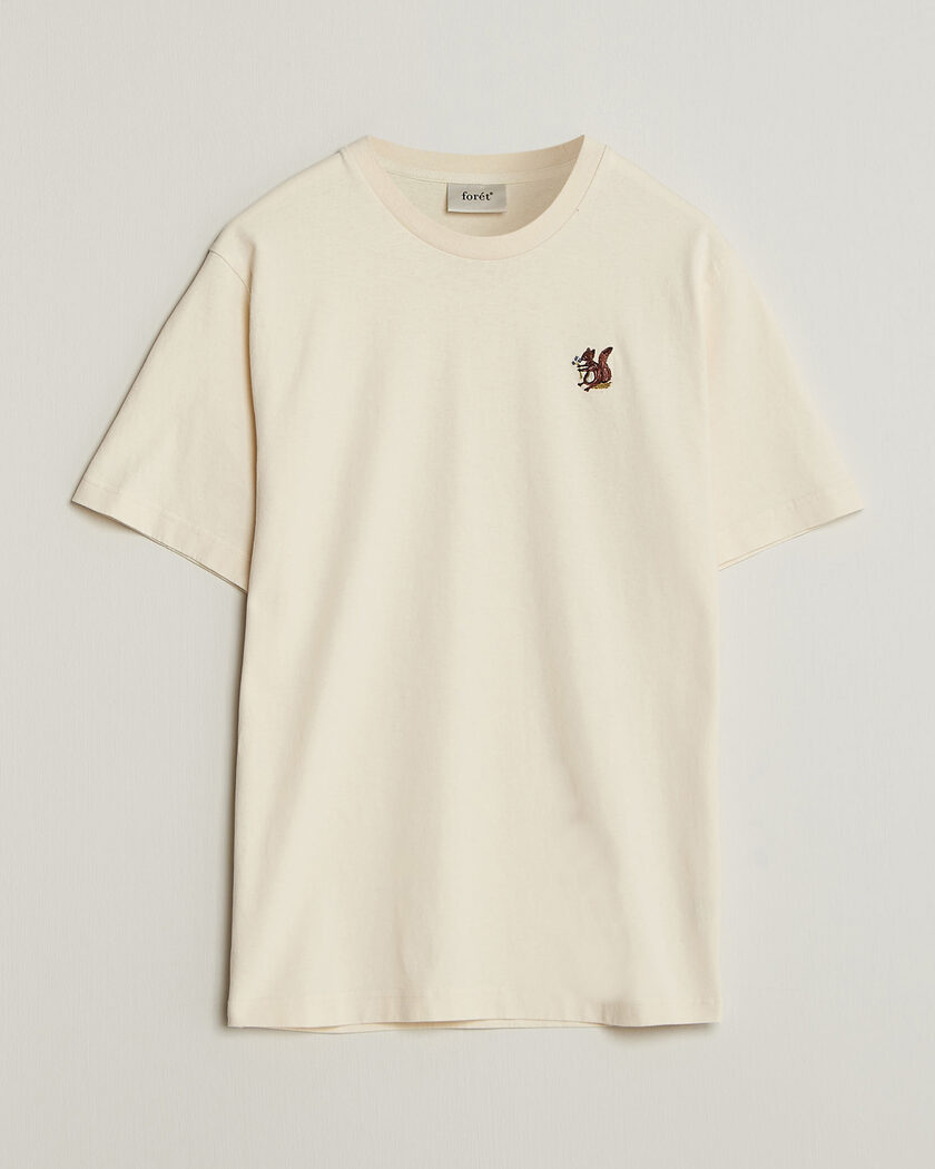 Forét Acorn T-Shirt Cloud – Bianco