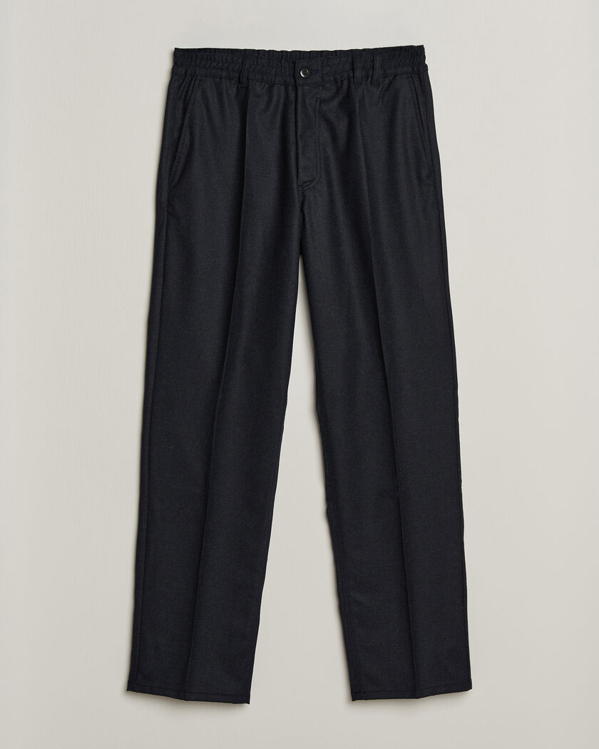 Forét Clay Wool Pants Navy – Blu