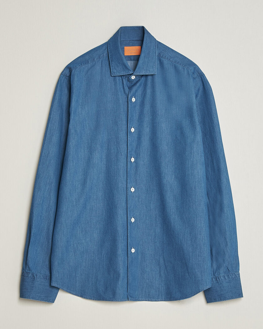 Grigio Denim Shirt Light Blue – Blu