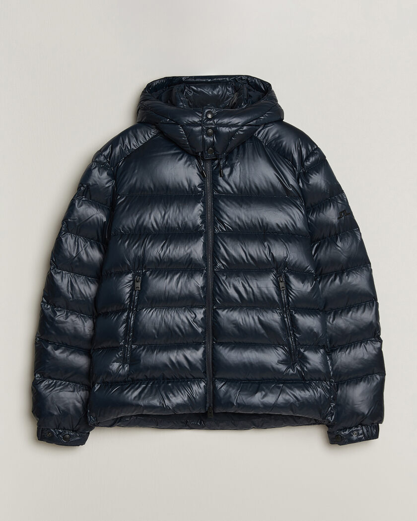 J.Lindeberg Creek Light Hooded Down Jacket JL Navy – Blu