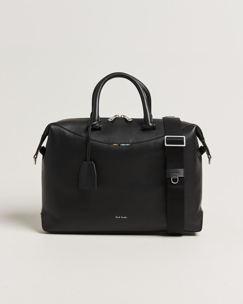 Paul Smith Leather Briefcase Black – Nero