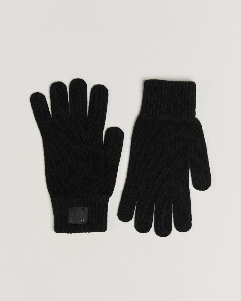 Paul Smith Cashmere Glove Black – Nero