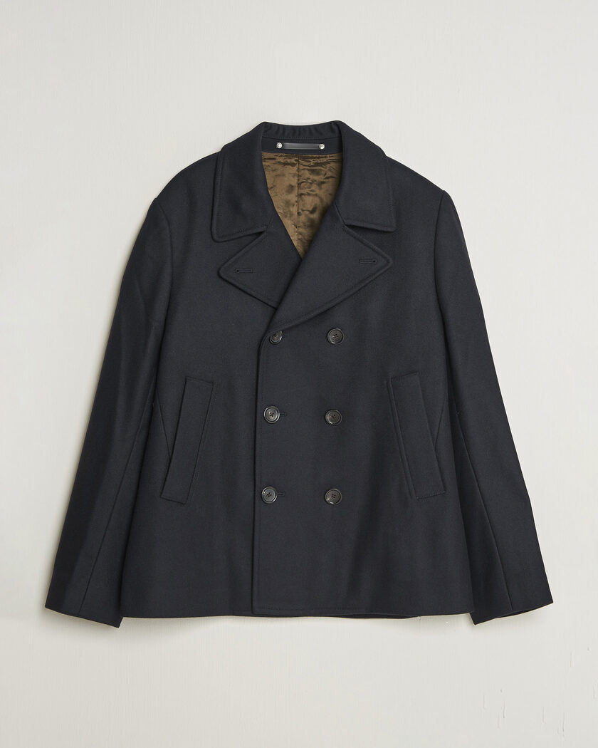PS Paul Smith Wool Peacoat Navy – Blu