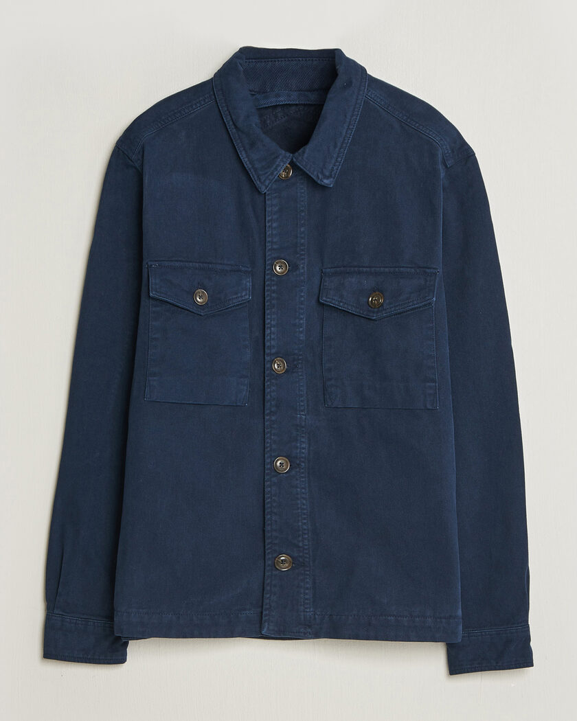 PS Paul Smith Pocket Overshirt Navy – Blu