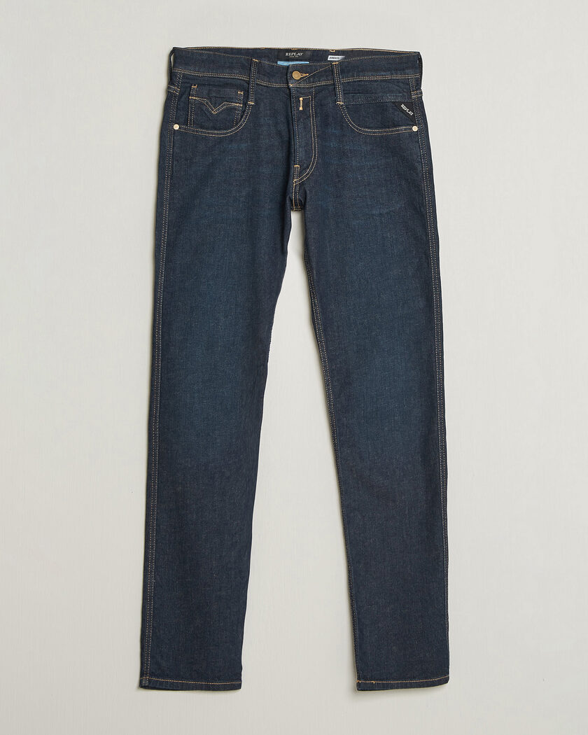 Replay Anbass Super Stretch DNA Jeans Dark Blue – Blu
