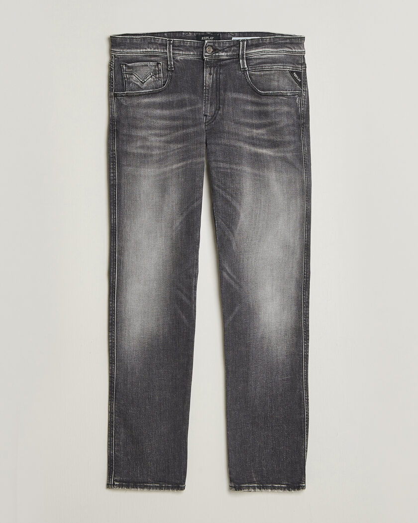 Replay Anbass 5 Years Wash Jeans Dark Grey – Grigio