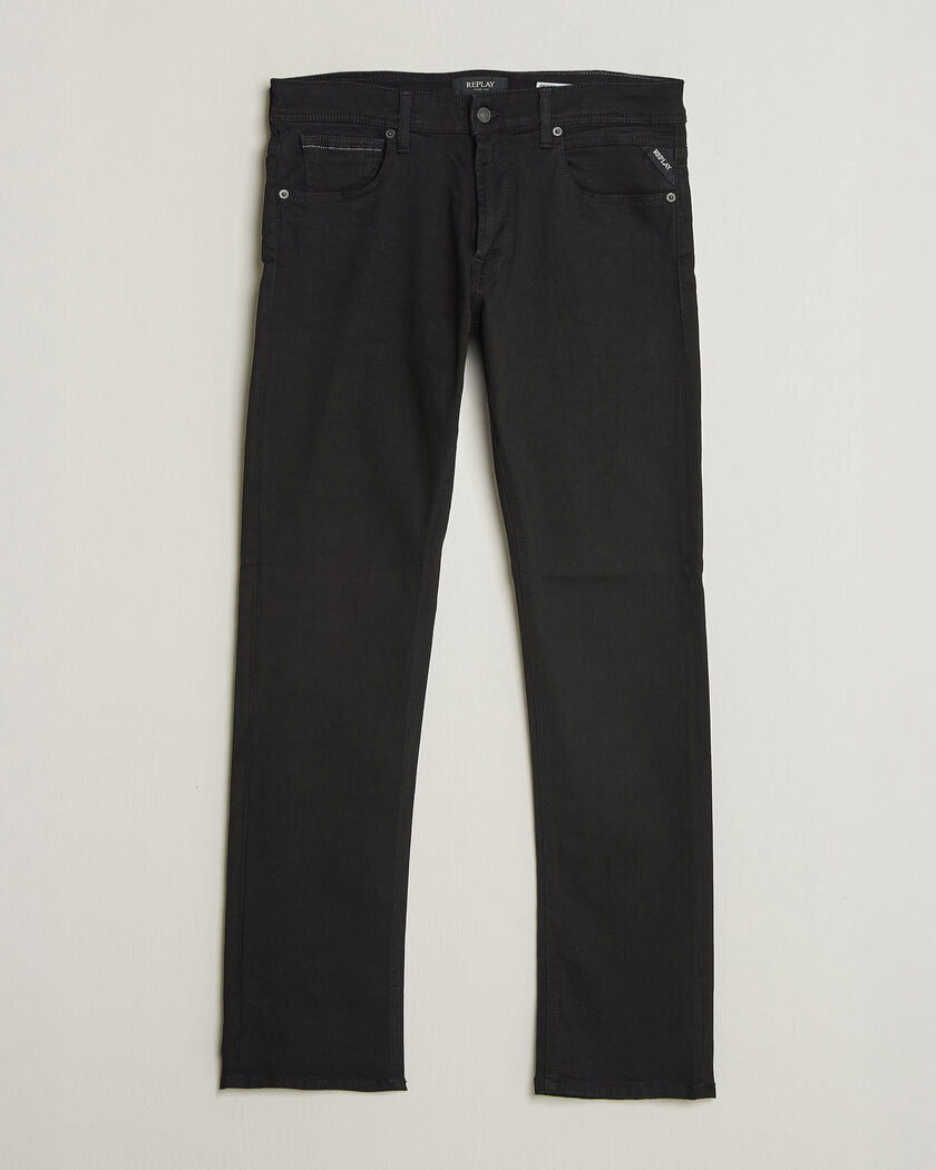 Replay Grover Powerstretch Jeans Stay Black – Nero