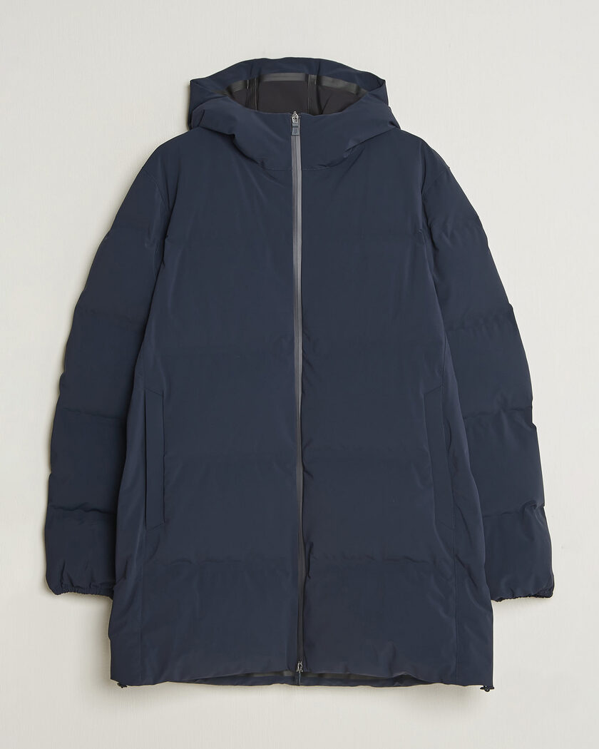 Herno Waterproof Stretch Down Parka Navy – Blu