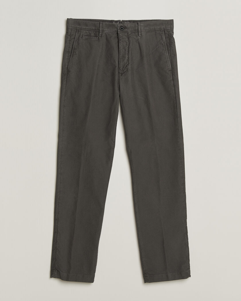 Incotex Regular Fit Garment Dyed Slacks Dark Grey – Grigio