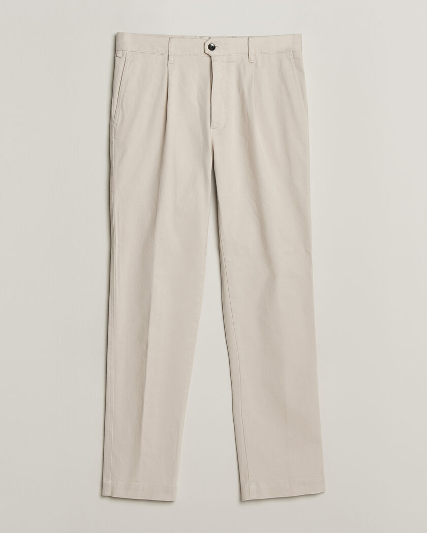 Incotex Regular Fit Cover Chinos Off White – Bianco