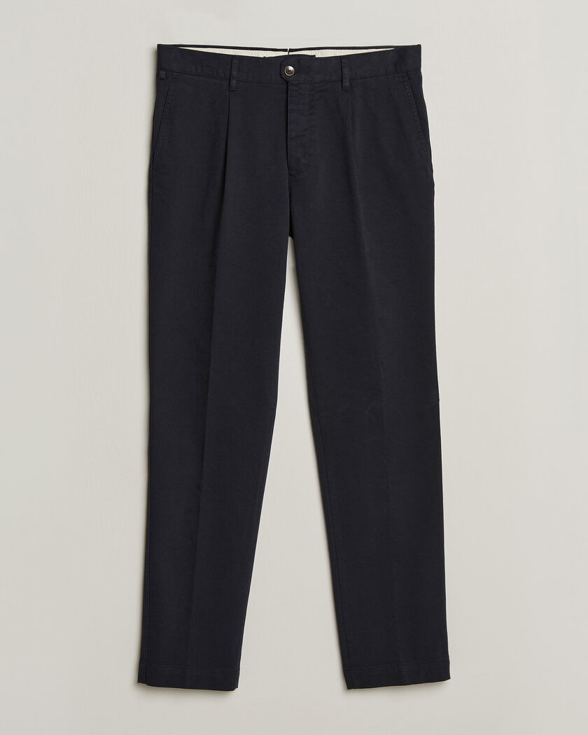 Incotex Regular Fit Cover Chinos Navy – Blu