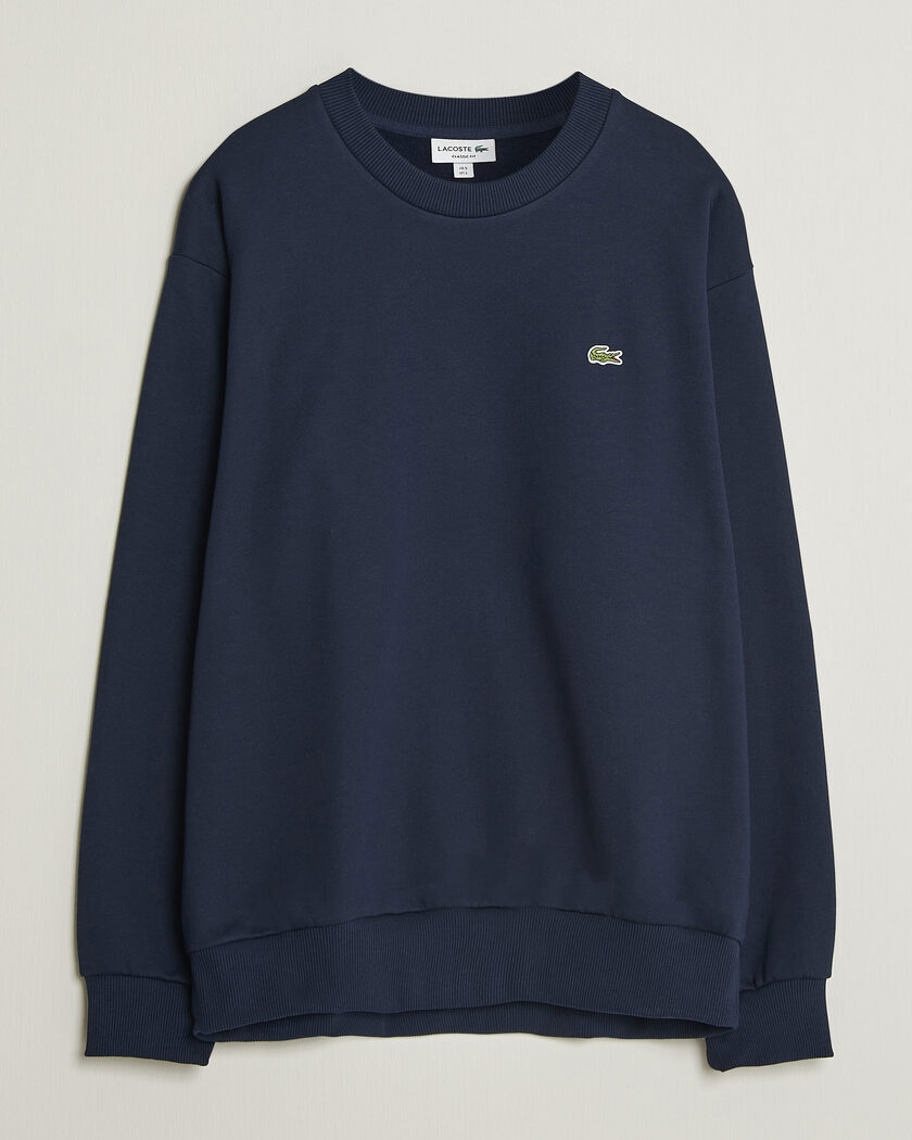 Lacoste Crew Neck Sweatshirt Navy Blue – Blu