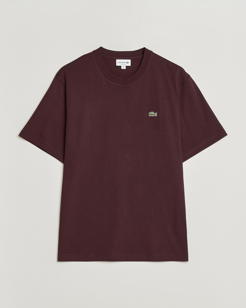 Lacoste Crew Neck T-Shirt Oxalis – Rosso
