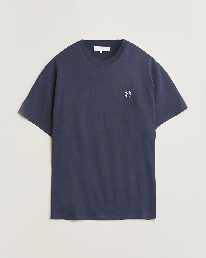Palmes Ball T-Shirt Navy – Blu