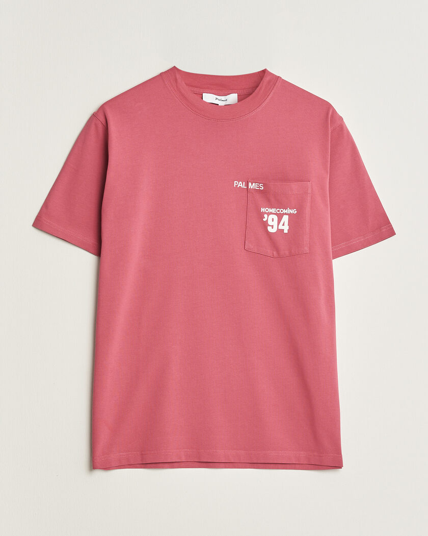 Palmes Forever Pocket T-Shirt Red – Rosso