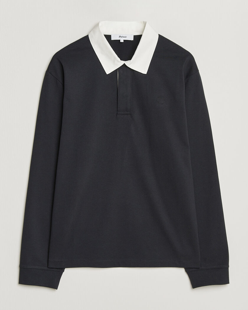 Palmes Ball Rugby Shirt Black – Nero