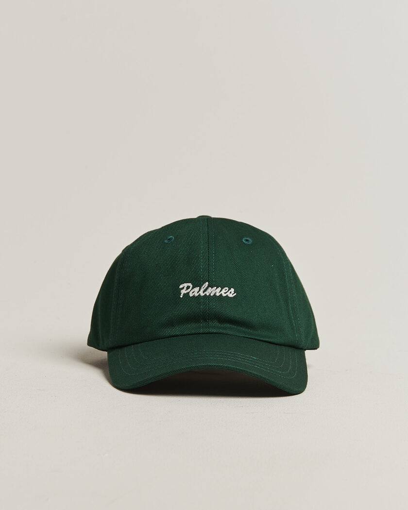 Palmes Logo 6-Panel Cap Dark Green – Verde