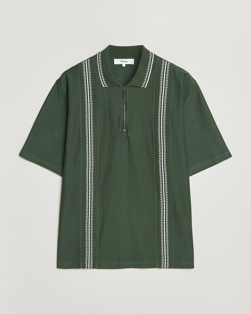 Palmes Panel Zip Polo Green – Verde