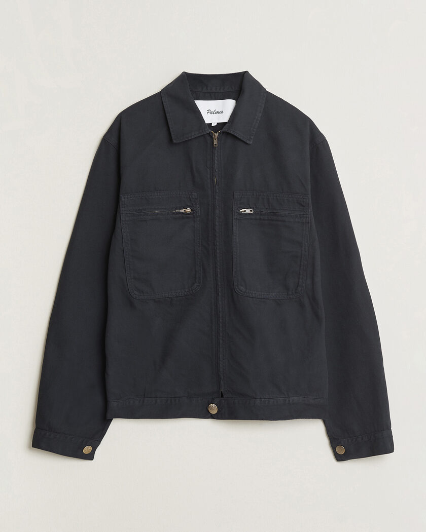 Palmes Worker Jacket Black – Nero