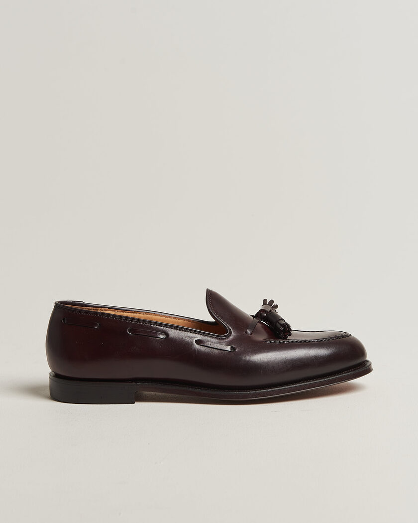 Crockett & Jones Cavendish Burgundy Shell Cordovan – Marrone