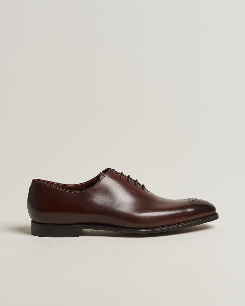 Crockett & Jones Weymouth 2 Handgrade Wholecut Dk Brown Antique Calf – Marrone