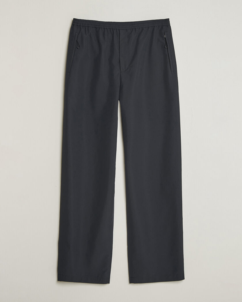 Jil Sander Drawstring Trousers Black – Nero