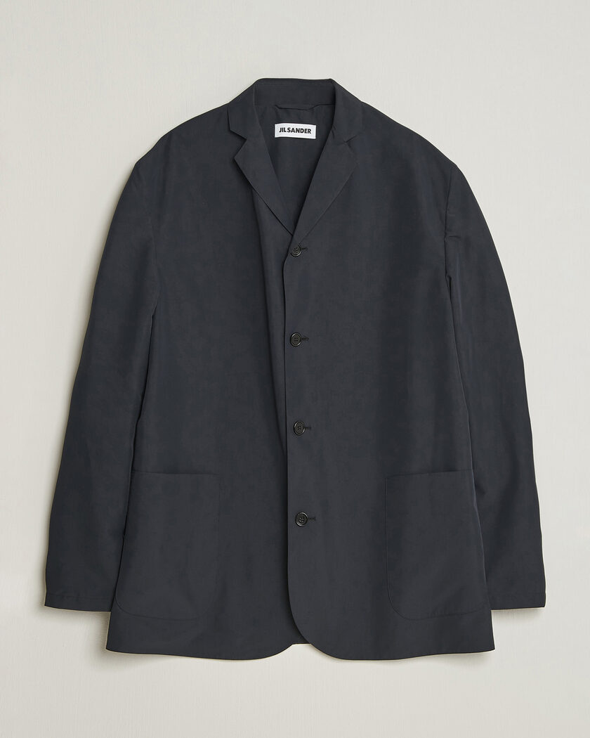 Jil Sander Sports Jacket Black – Nero