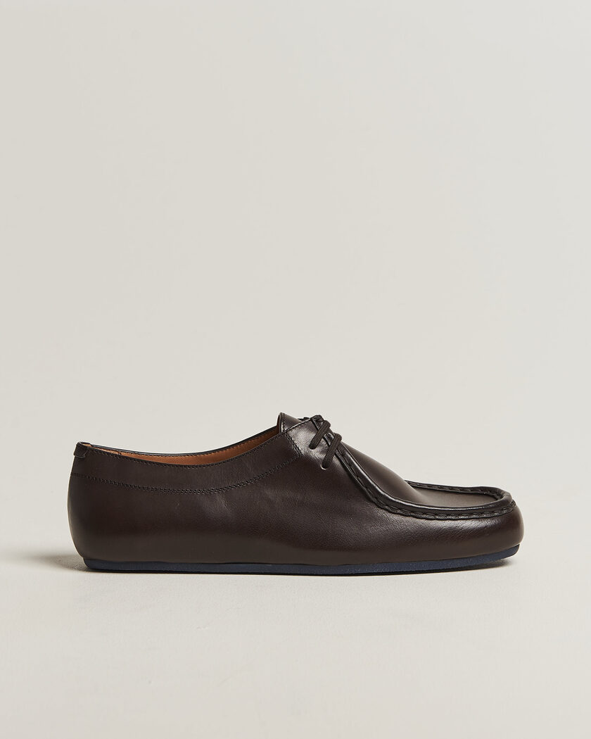 Jil Sander Leather Derbies Cacao – Marrone