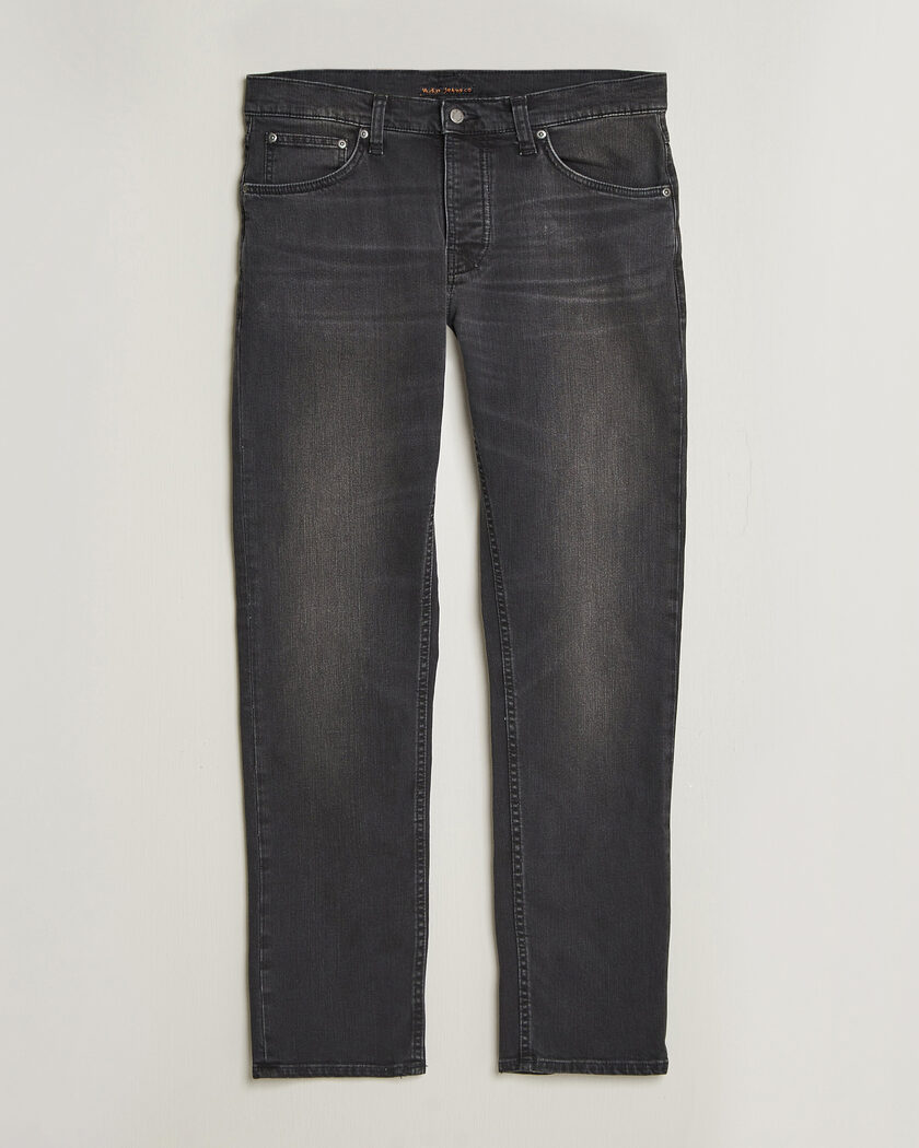 Nudie Jeans Solid Ollie Jeans Black Mist – Nero