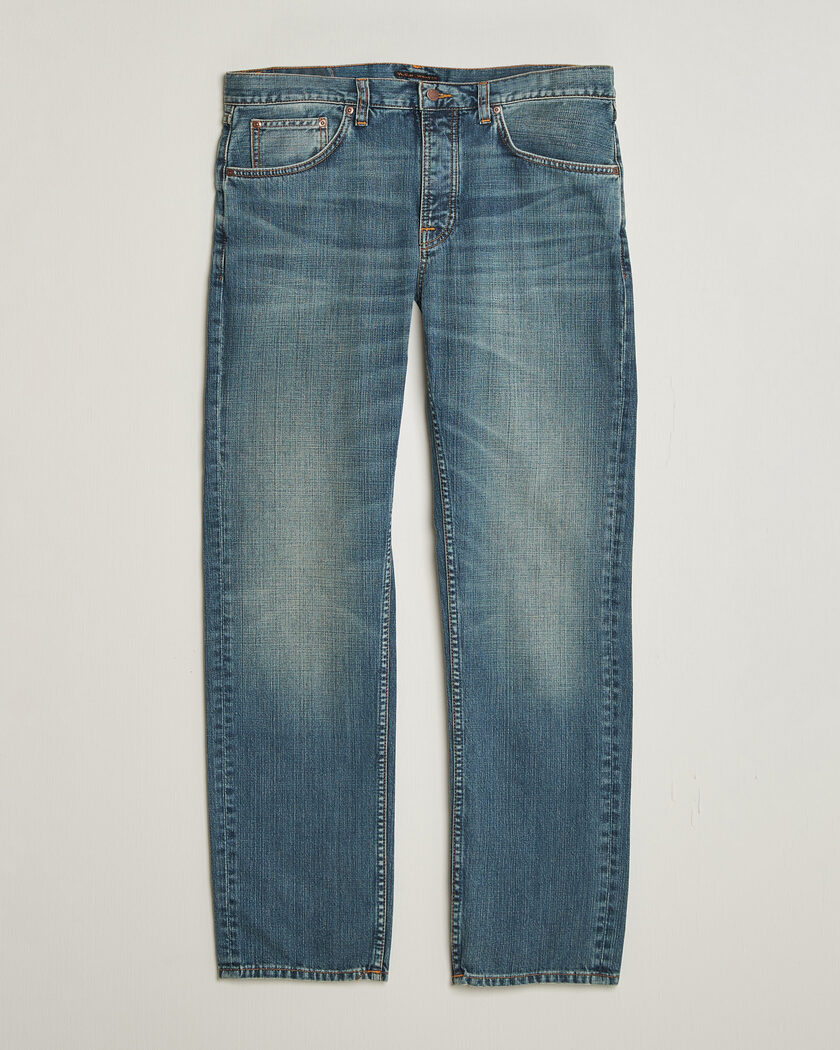 Nudie Jeans Rad Rufus Jeans Echoed Gold – Blu