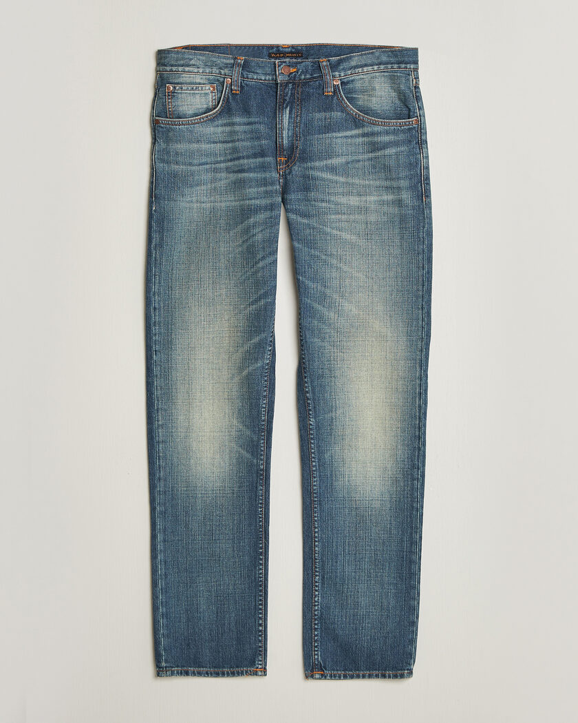  Nudie Jeans Gritty Jackson Jeans Tidal Waves – Blu