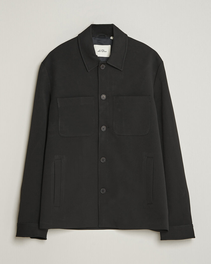LES DEUX Marsielle Hybrid Jacket Black – Nero